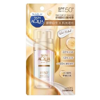 Rohto Mentholatum - Sunplay Skin Aqua Stem Cell UV Essence SPF 50+ PA++++ Non-tinted 30g