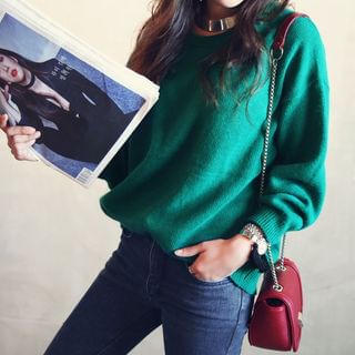 NANING9 Angora Wool Blend Sweater