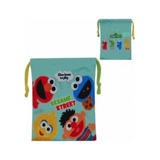 Sesame Street Drawstring Bag 16 x 18 cm 1 pc