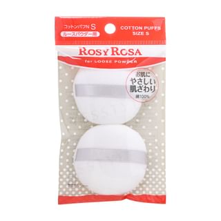 Chantilly - Rosy Rosa Cotton Puffs 2 pcs