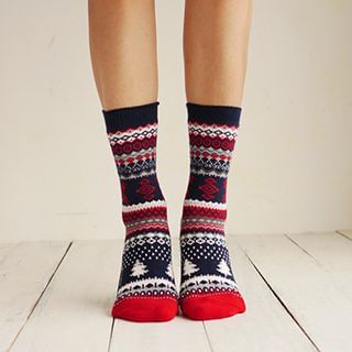 NANA Stockings Patterned Socks