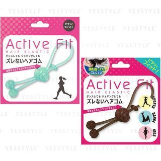 LUCKY TRENDY - Active Fit Hair Tie Black