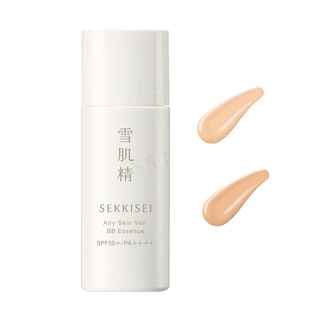Kose - Sekkisei Airy Skin Veil BB Essence SPF 50+ PA++++ 01 Slightly Light Natural - 30ml