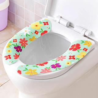 Home Simply Pattern Sticky Toilet Cover