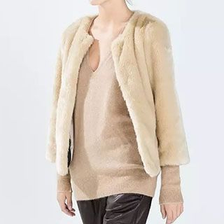 Neeya Faux Fur Fleece Jacket
