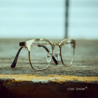 Lose Show Metal Glasses