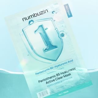Numbuzin - No.1 Pantothenic B5 Hyaluronic Active Clear Mask 1 Sheet 26Ml X 1 Sheet
