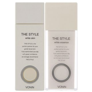 VONIN The Style White Set: Skin 135ml + Essence 80ml + Skin 35ml + Sun Cream 13ml 4pcs