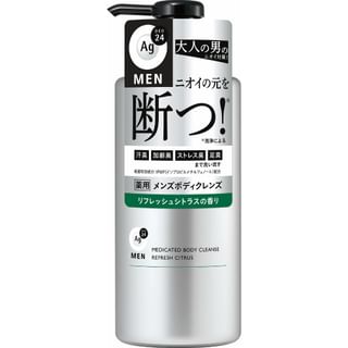 Shiseido - Ag Deo 24 Men Medicated Body Cleanse Refresh Citrus 490ml