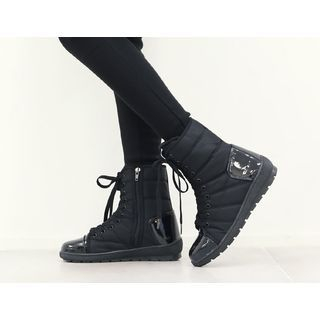 DANI LOVE Lace-Up Padded Boots