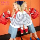 Long-Sleeve Striped Knit Top от YesStyle.com INT Long-Sleeve Striped Knit Top от YesStyle.com INT