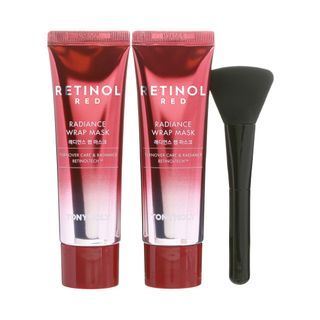 TONYMOLY - Retinol Red Radiance Wrap Mask Set 3 pcs