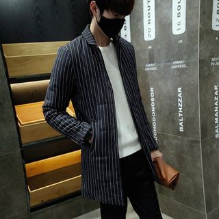 Jimboy Striped Padded Coat