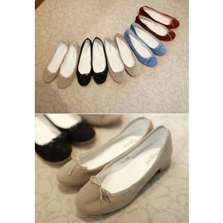 MyFiona Faux-Suede Flats