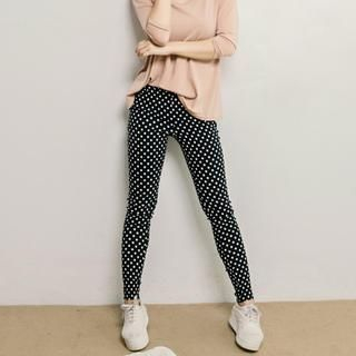 Tokyo Fashion Dotted Skinny Pants