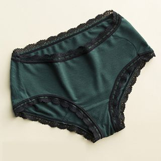 LA SHOP Lace Trim Panties