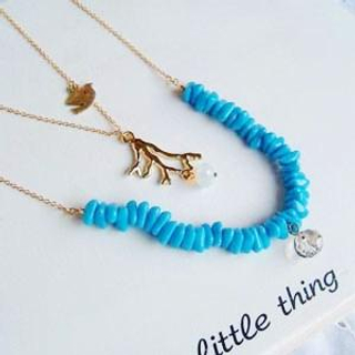 MyLittleThing Undersea Paradise Double Necklace (Blue)