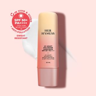 Her Hyness - Uv Adapt Hya Water Sunscreen Spf 50+ Pa++++ 30Ml