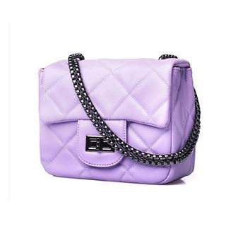 SUOAI Quilted Chain Shoulder Bag