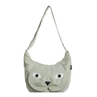 Cat Shoulder Bag (GY - L) Gray - L Size