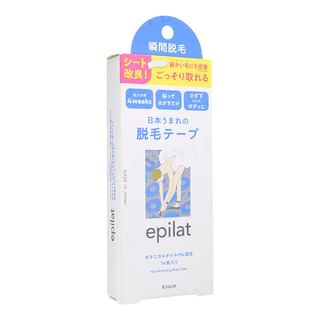 Kracie - Epilat Hair Removing Body Tape 14 pcs