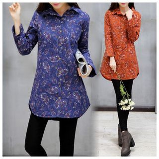 GLIT Print Long Shirt