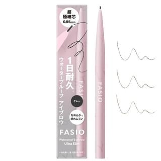 Kose - Fasio Waterproof Eyebrow Ultra Slim 01 Gray
