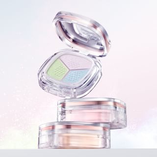 O.TWO.O - 3-in-1 Delicate Setting Powder - 3 Shades #01 Blue Purple - 9g