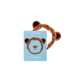 I DEW CARE - Headband - 8 Types #Brown Bear