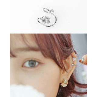 Miss21 Korea Flower Layered Ear Cuff (Single)