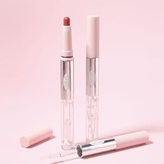 biya biya Dual Ended 2 in 1 Pen 6 Colors # Fire Brick