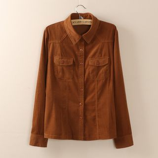 Tangi Long-Sleeve Corduroy Shirt