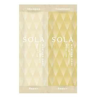 ViCREA - SOLA WEATHER CARE Crystal Shampoo & Treatment Repair Type Sachet Set 10ml + 10g