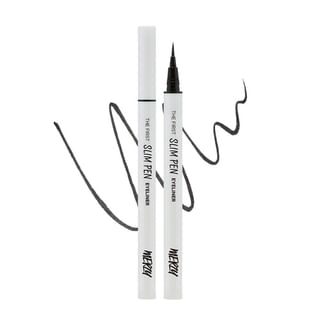 MERZY - The First Slim Pen Eyeliner - 2 Colors #SP1 Black Jean
