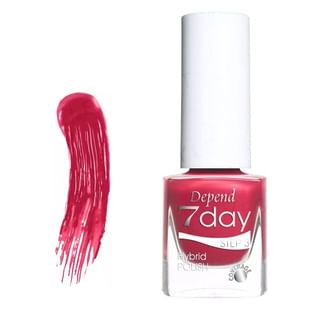 Depend Cosmetic - 7day Hybrid Polish 7341 Rose Red 5ml