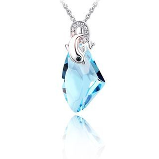 Niceter Dolphin Austrian Crystal Necklace
