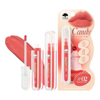 Tha - Candy Mousse Matte Lip 02 Grapefruit Jam