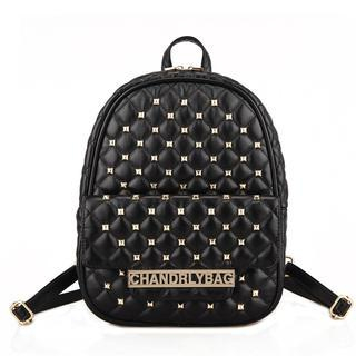 LineShow Studded Flap Backpack