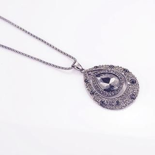 Best Jewellery Rhinestone Water Drop Necklace