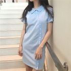 Short Sleeve Polo Dress от YesStyle.com INT Short Sleeve Polo Dress от YesStyle.com INT
