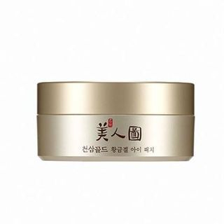 The Face Shop Myeonghan Miindo Heaven Grade Ginseng Hydrogel Eye Patch with 24carat Gold 60patches for 30times