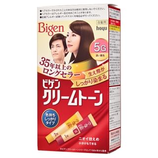 hoyu - Bigen Cream Tone Hair Color 5G Deep Chestnut