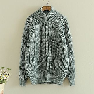Storyland Mock-Neck Sweater