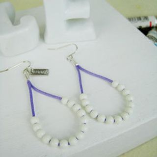 MyLittleThing Fresh Bead Earrings(Purple)