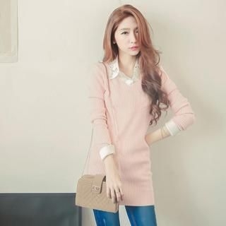 Tokyo Fashion V-Neck Knit Top