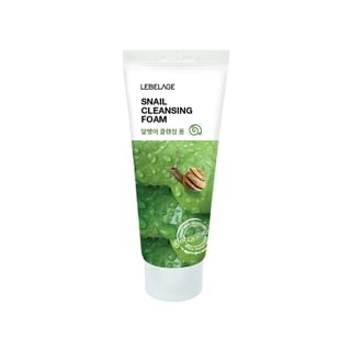LEBELAGE - Cleansing Foam - 9 Types Snail