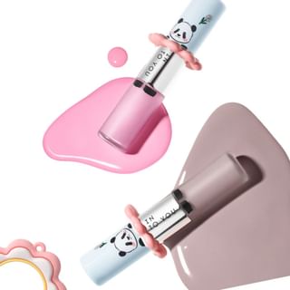 INTO YOU - M Lan Panda Blush & Highlight Duo - 4 Colors #MLD01 Vibrant Orange