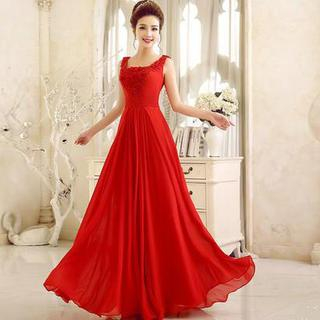 Luxury Style Sleeveless Rosette A-Line Evening Gown