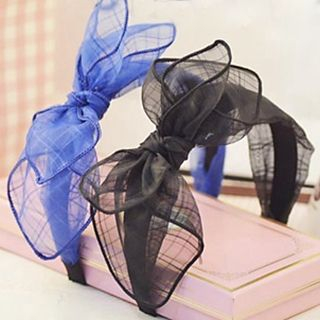 Azalea Mesh Bow Hair Band