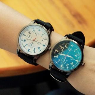 Tacka Watches Stitching Accent Strap Watch